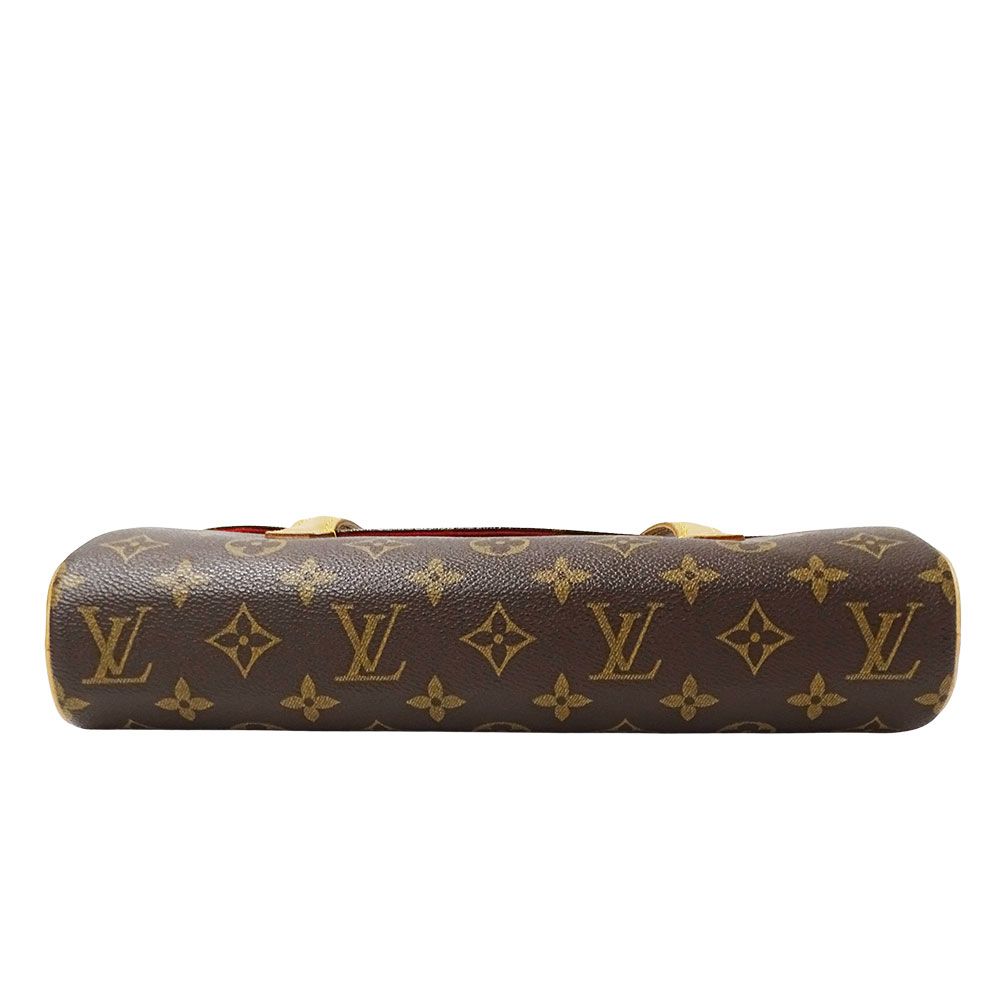 Louis Vuitton Bag Handbag Monogram Canvas Sonatine Brown Handheld Flap Type — view 3