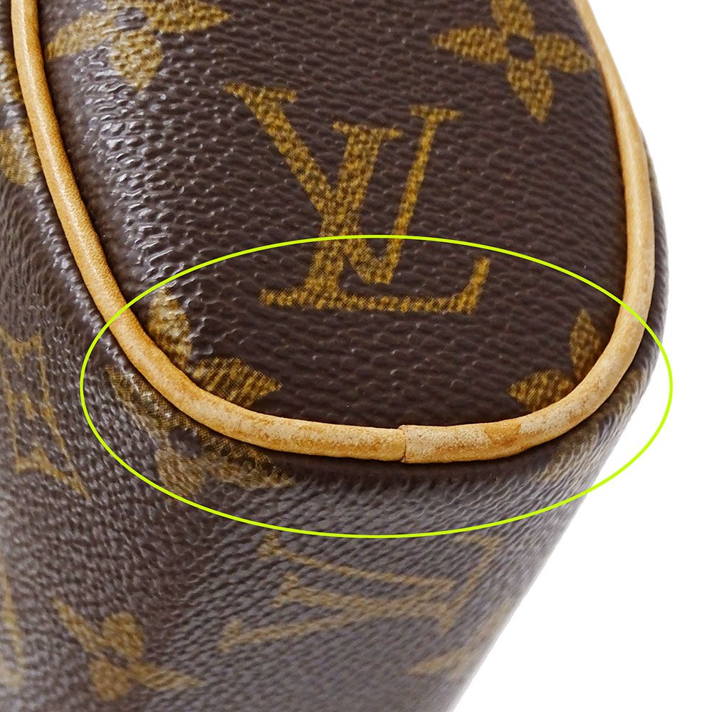 Louis Vuitton Bag Handbag Monogram Canvas Sonatine Brown Handheld Flap Type — view 7
