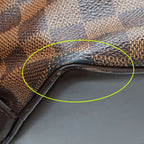 Louis Vuitton Tote Damier Canvas Chelsea Brown Handbag Large Commuting to School — view 7
