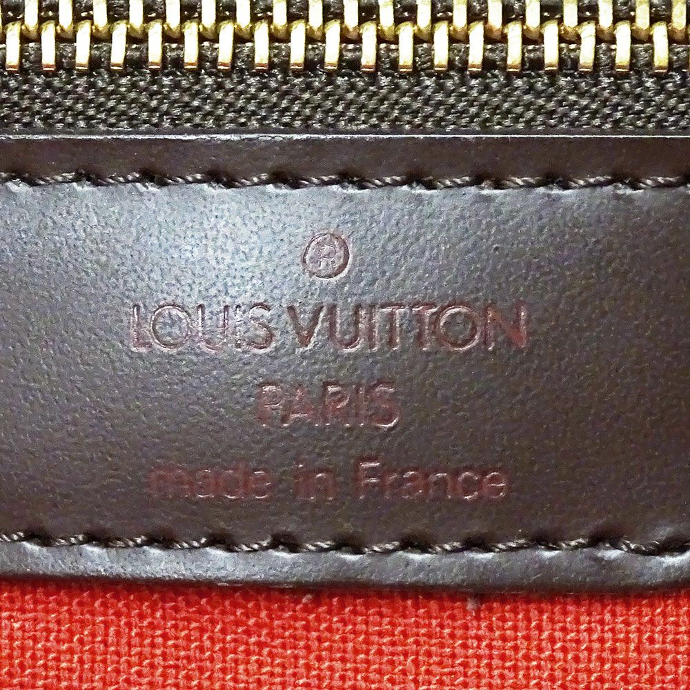 Louis Vuitton Tote Damier Canvas Chelsea Brown Handbag Large Commuting to School — view 6