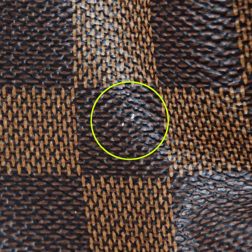 Louis Vuitton Tote Damier Canvas Chelsea Brown Handbag Large Commuting to School — view 9
