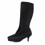 Prada Sports Sport Logo Long Boots Fabric Brown 38.5 — view 3