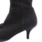 Prada Sports Sport Logo Long Boots Fabric Brown 38.5 — view 7