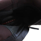 Prada Sports Sport Logo Long Boots Fabric Brown 38.5 — view 9