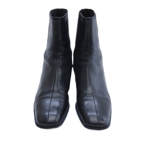 Prada Side Gore Short Boots Black 36.5 — view 2