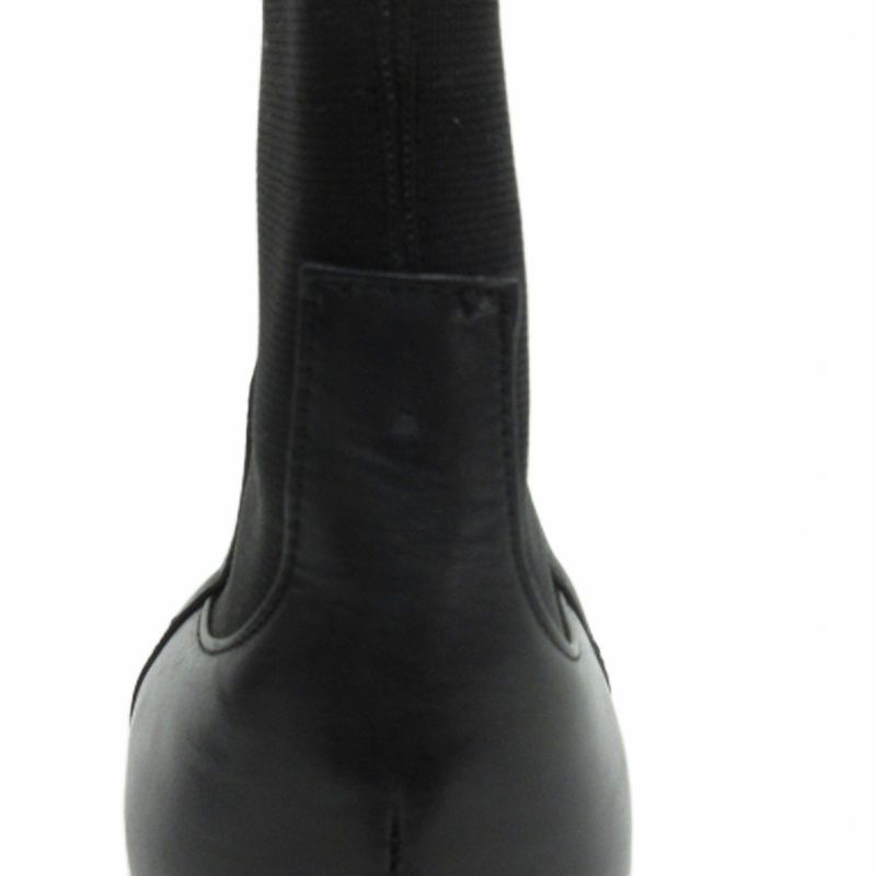 Prada Side Gore Short Boots Black 36.5 — view 7