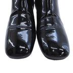 Prada Enamel Side Gore Boots Black 35.5 — view 5