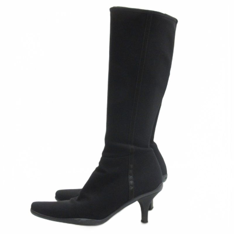 Prada Sports Sport Long Boots Black 38.5 — view 3