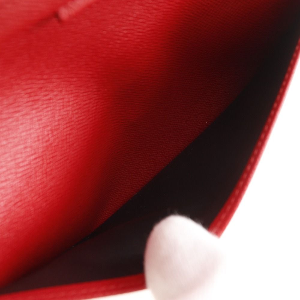 Louis Vuitton Porte Tresor International Trifold Epi Leather Castilian Red — view 8