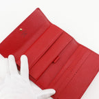 Louis Vuitton Porte Tresor International Trifold Epi Leather Castilian Red — view 6