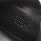 Hermes Homage Suede Buckle Square Toe Short Boots Shoes Brown 37.5 — view 6