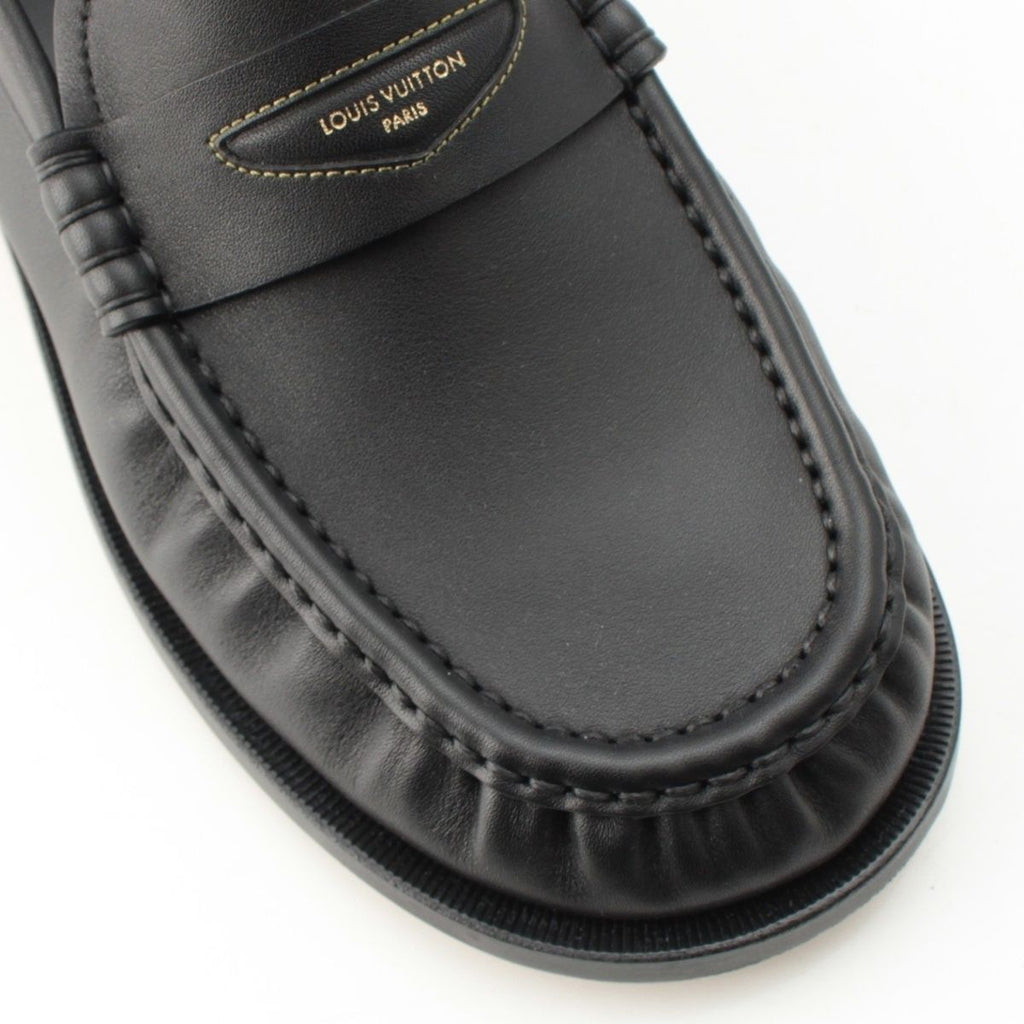 Louis Vuitton LV Jazz Loafers Shoes Black 7 — view 6