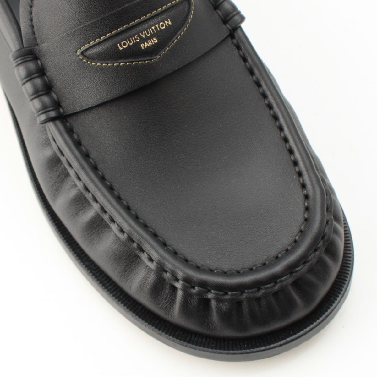 Louis Vuitton LV Jazz Loafers Shoes Black 7 — view 6