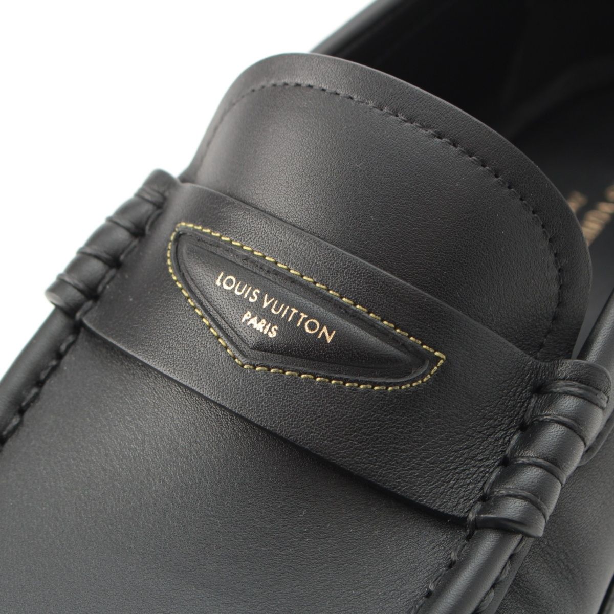 Louis Vuitton LV Jazz Loafers Shoes Black 7 — view 9