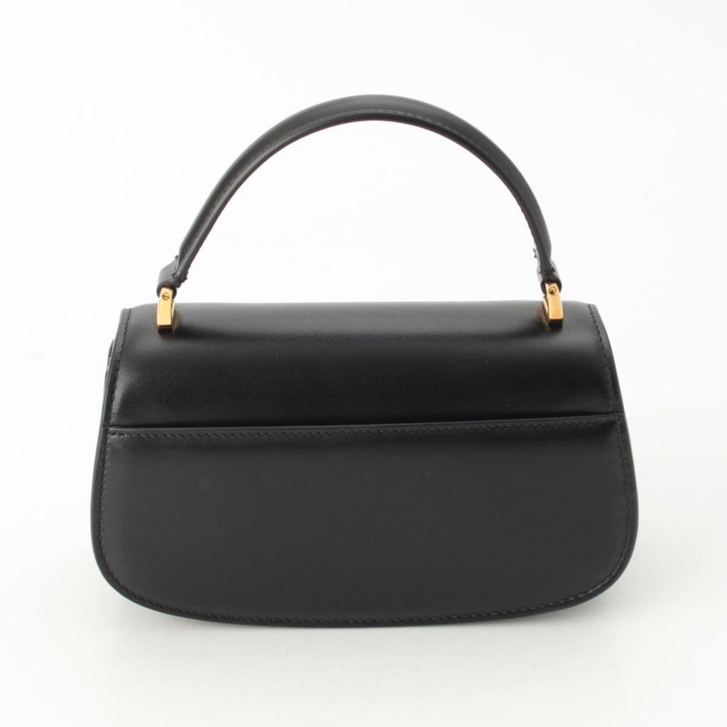 Dior 30 Montane Avenue Calf Leather 2-Way Shoulder Handbag Black — view 5