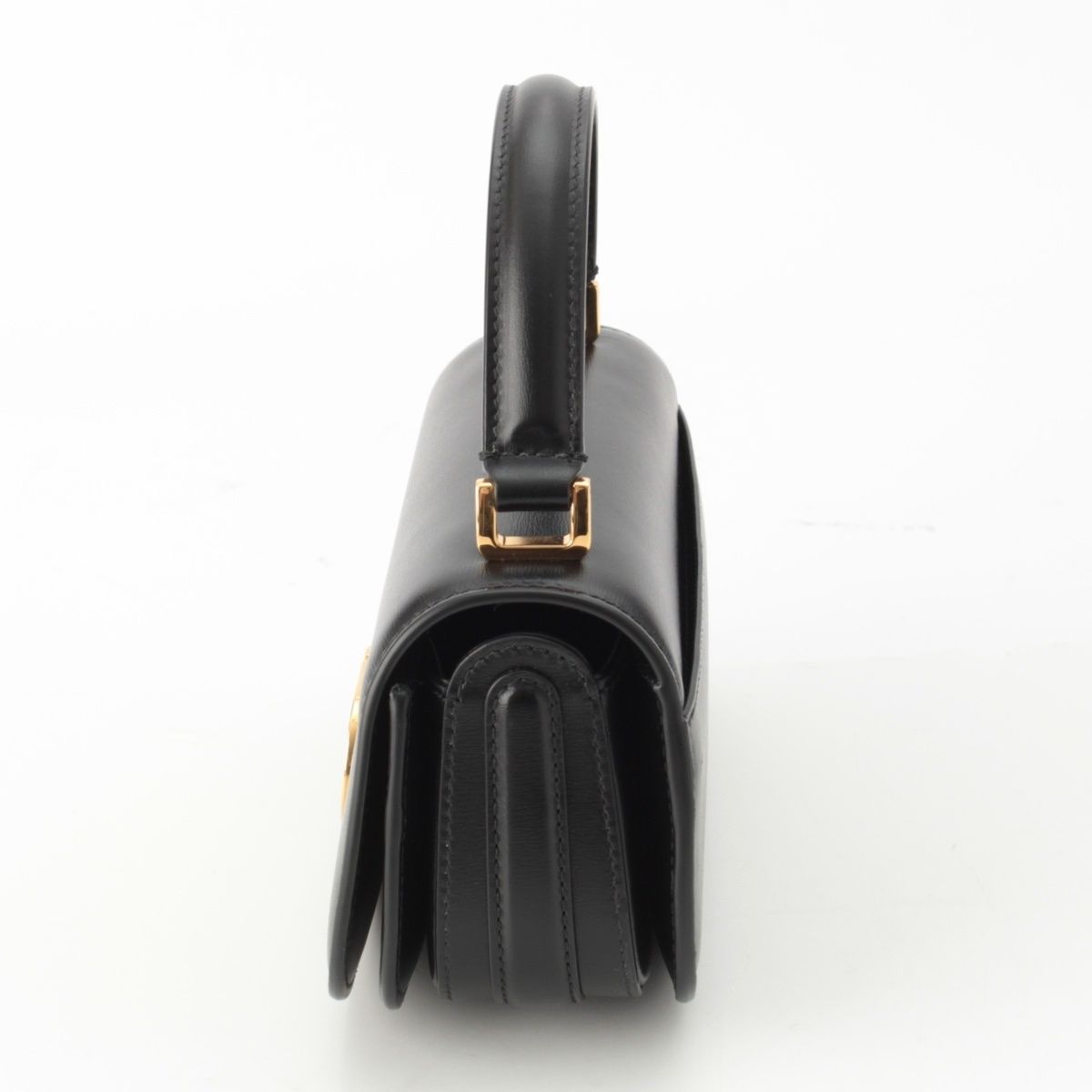 Dior 30 Montane Avenue Calf Leather 2-Way Shoulder Handbag Black — view 3