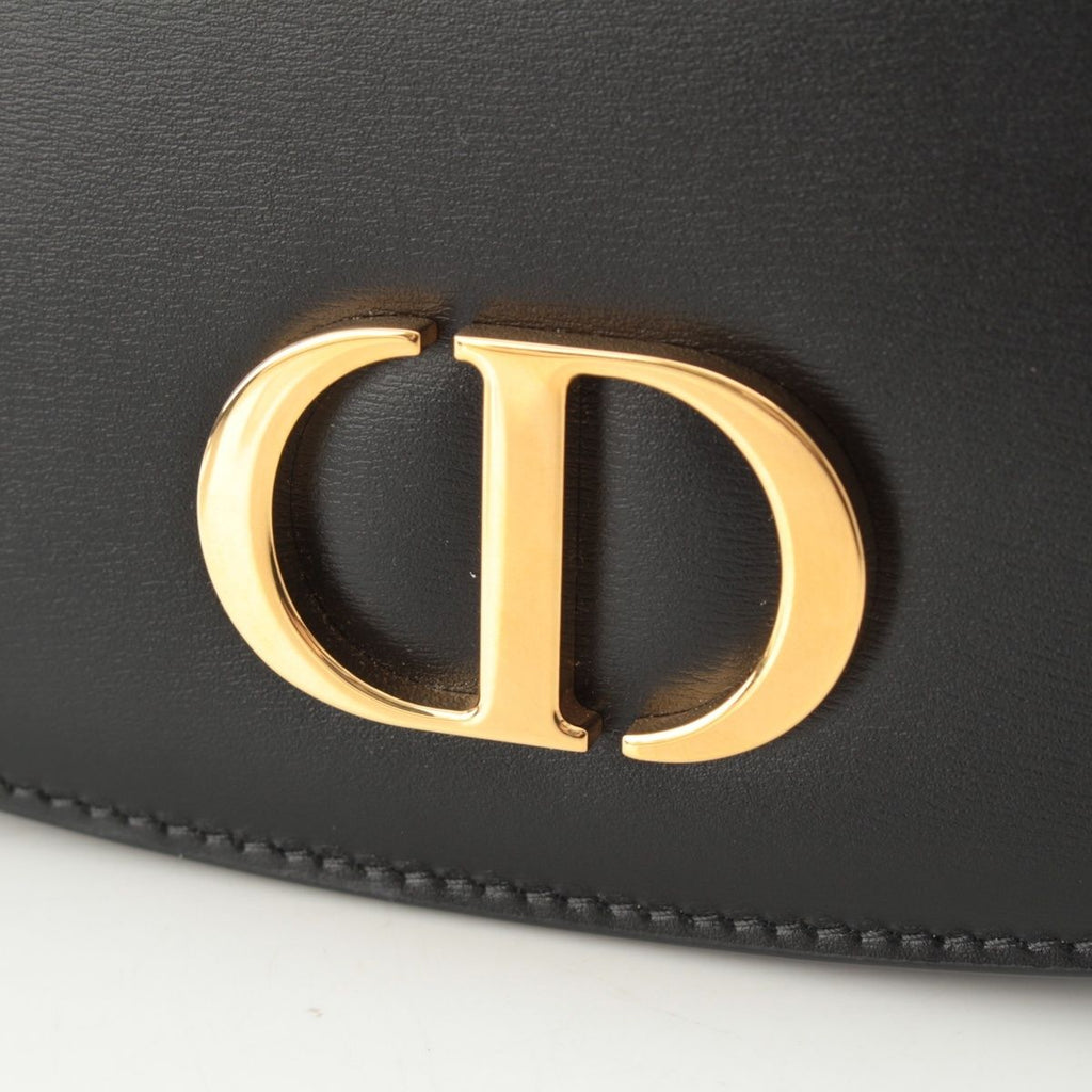 Dior 30 Montane Avenue Calf Leather 2-Way Shoulder Handbag Black — view 8