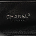 Chanel Quilted 20 Camellia Lambskin Chain Shoulder Bag CC Logo Silver — view 7
