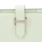 Hermes Bearn Souffle Epsom Wallet Silver Valfiz — view 8