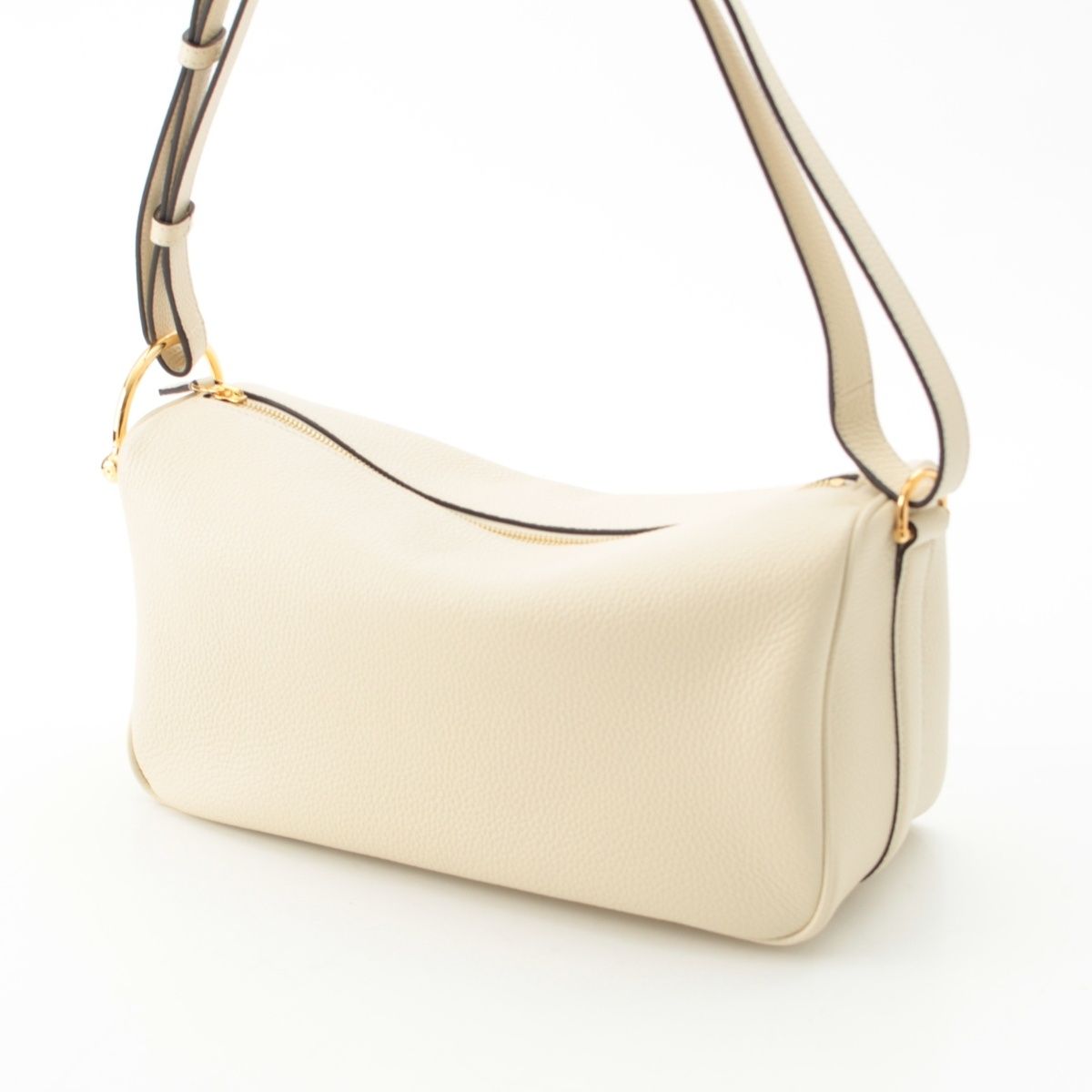 Gucci Horsebit Half Shoulder Bag White — view 2