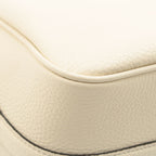 Gucci Horsebit Half Shoulder Bag White — view 9