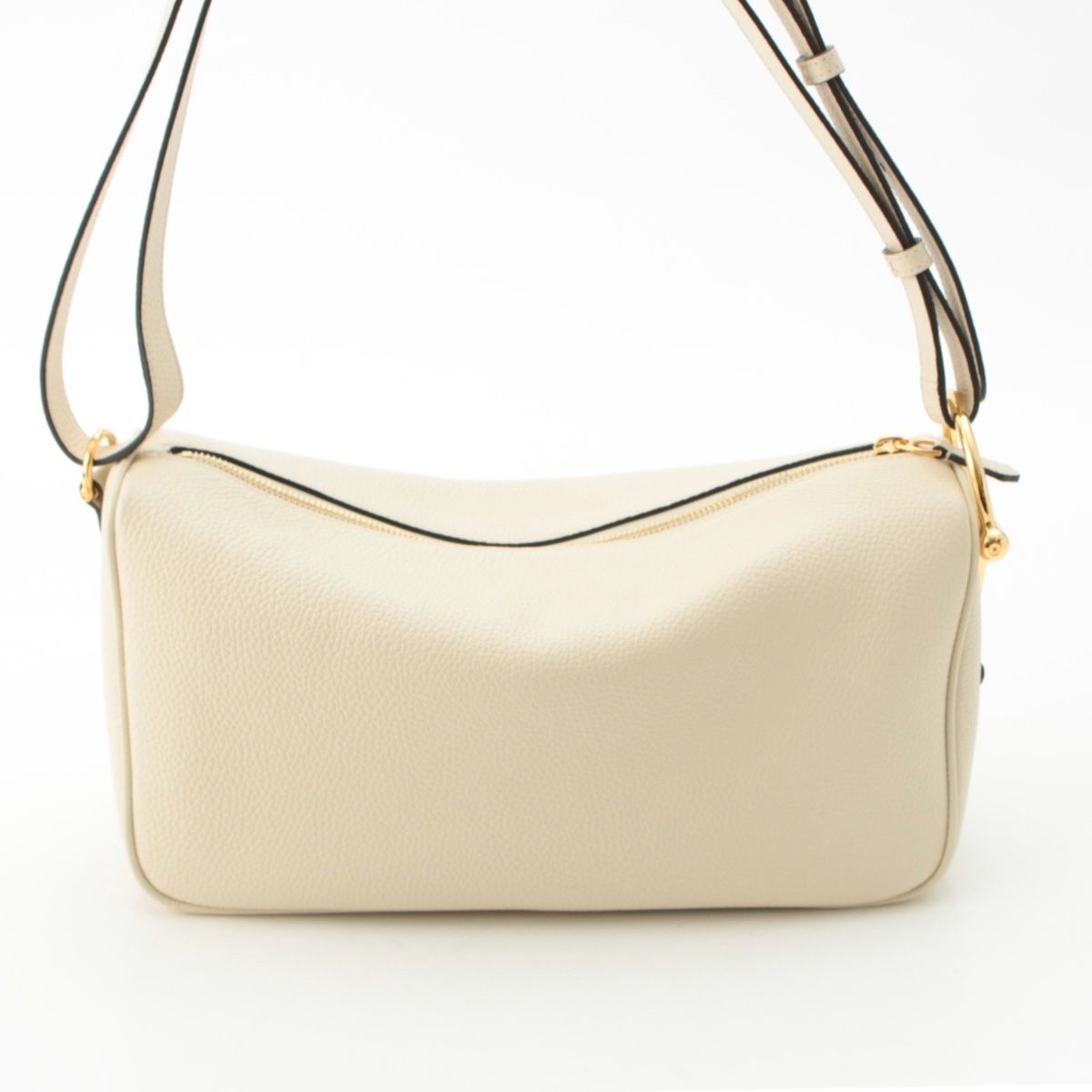Gucci Horsebit Half Shoulder Bag White — view 4