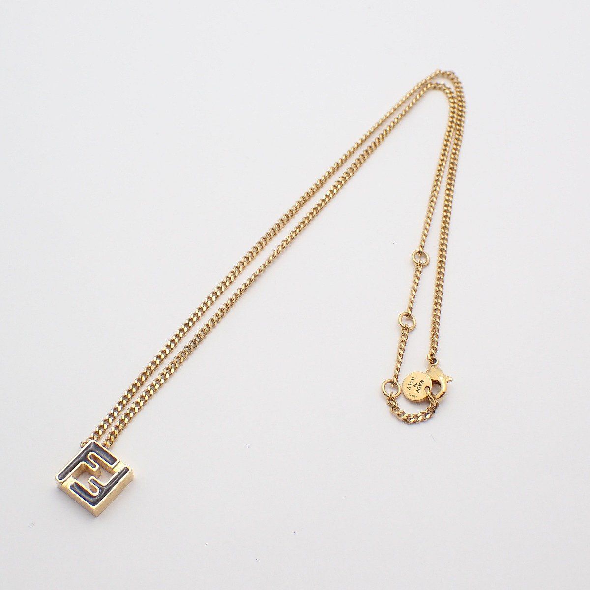 Fendi Forever Necklace Gold — view 2
