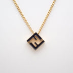 Fendi Forever Necklace Gold — view 7