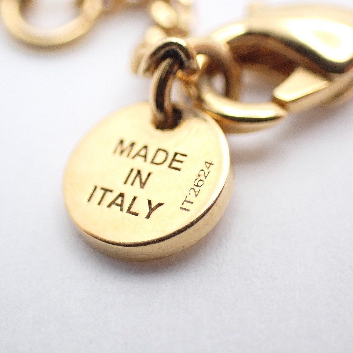 Fendi Forever Necklace Gold — view 6