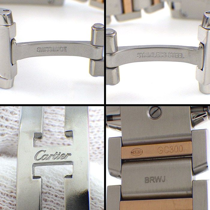 Cartier Watch Tank Francaise SM 11 Point Diamond Index Square Guilloche Silver — view 5