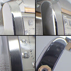 Cartier Watch Tank Francaise SM 11 Point Diamond Index Square Guilloche Silver — view 6