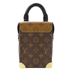 Louis Vuitton 2-Way Shoulder Bag Monogram Reverse Canvas Camera Box Brown — view 2