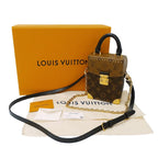 Louis Vuitton 2-Way Shoulder Bag Monogram Reverse Canvas Camera Box Brown — view 7