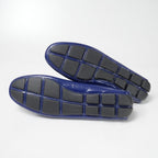 Prada Loafers 37.5 Enamel Ribbon Driving Shoes — view 7