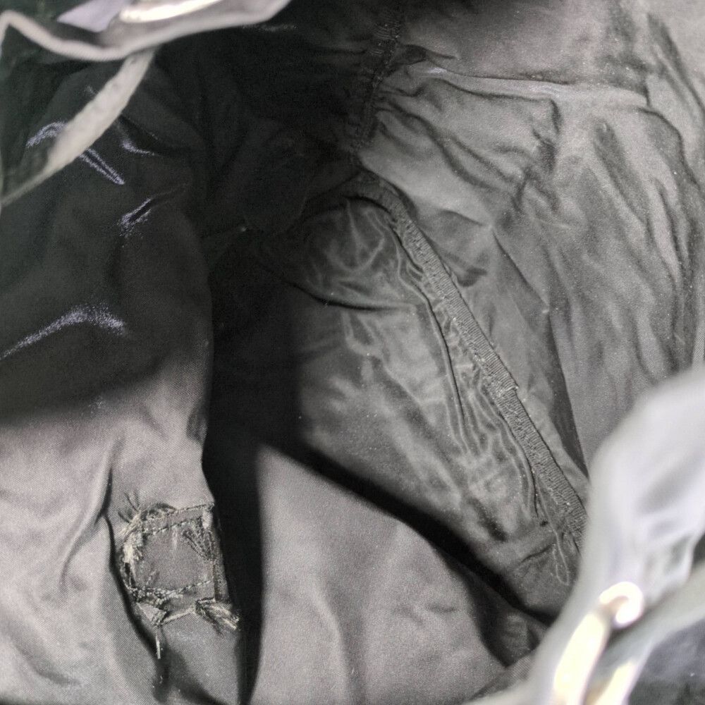 Prada Nylon Vela Backpack Black — view 5