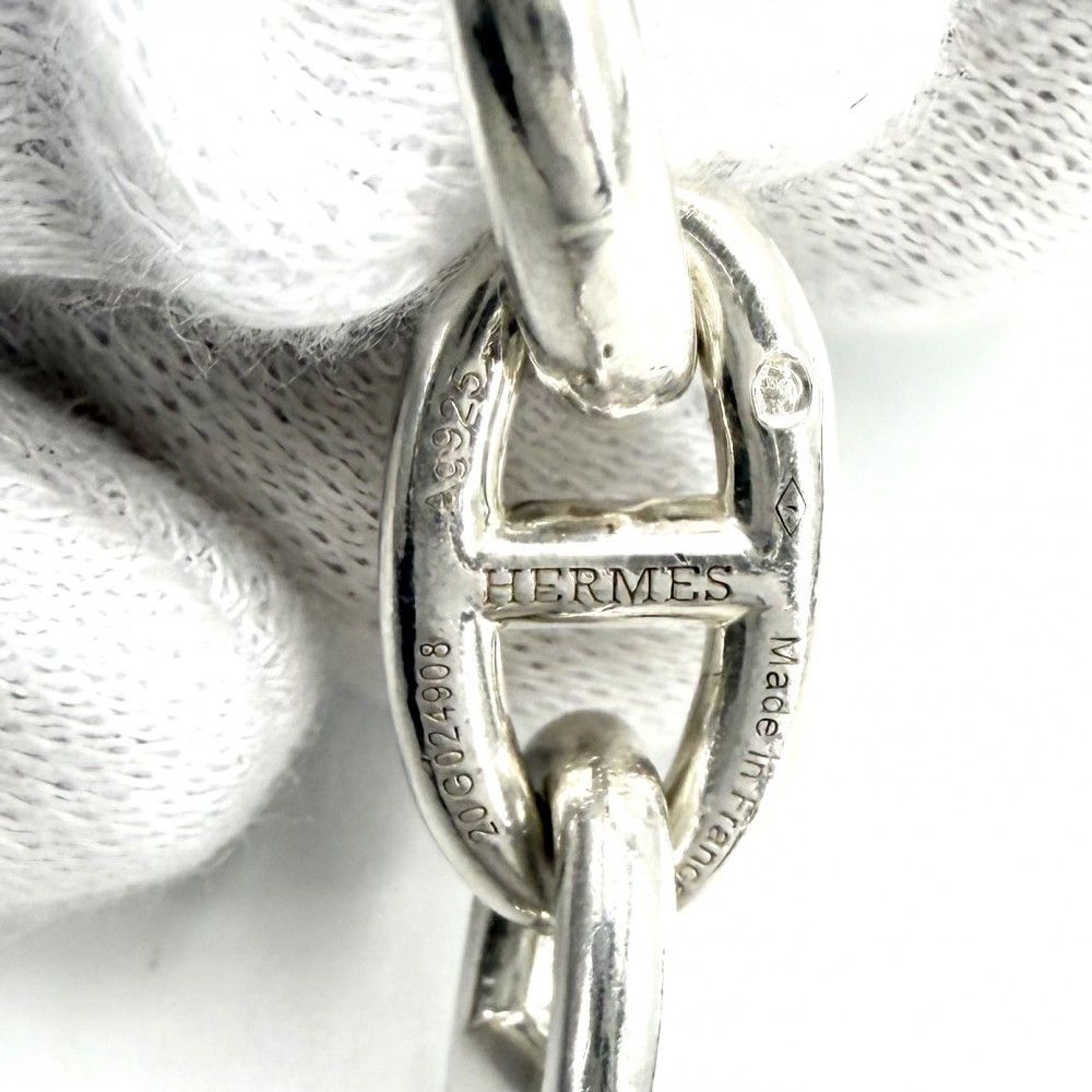 Hermes Bracelet Chaine D'ancre GM 16 Links 925 Sterling Silver — view 3