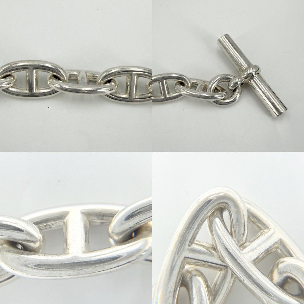 Hermes Bracelet Chaine D'ancre GM 16 Links 925 Sterling Silver — view 5