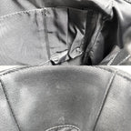 Chanel Handbag Paris Biarritz Tote PM CC Logo Canvas Leather Black Silver — view 8