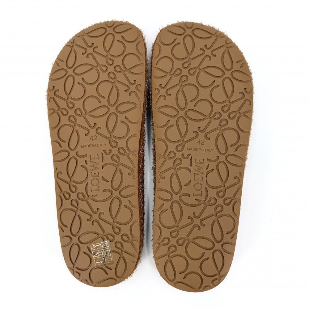 Loewe Sandals Flat 42 Brown Spring Summer — view 5