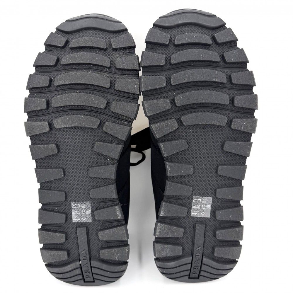 Prada Sneakers Logo Shoes 7 Sizes Nylon Black — view 5