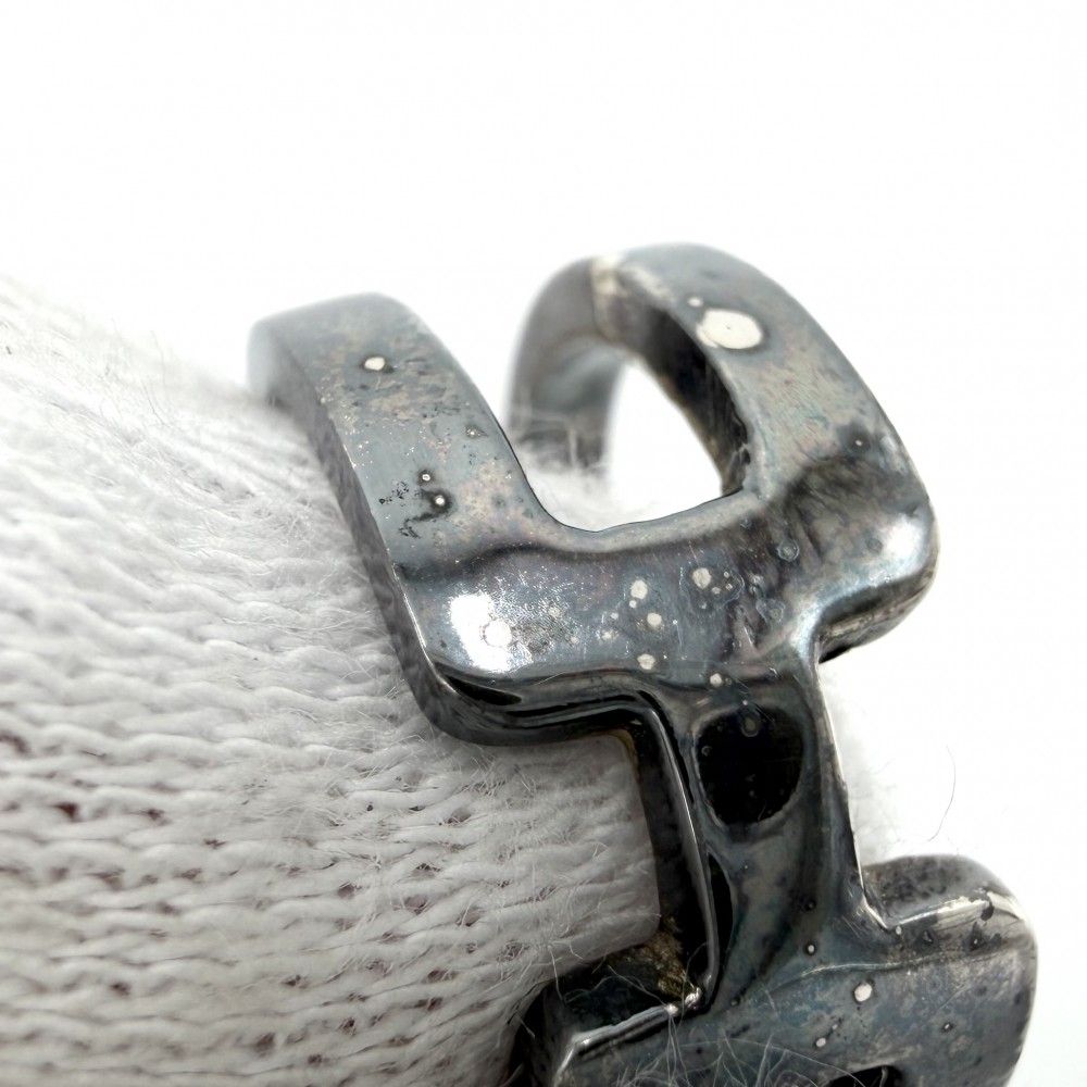 Hermes Ring Motif Ation, peeling of plating — view 6