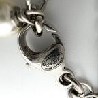Chanel Bracelet CC Logo Adjustable Star with Faux Pearl Rhinestone Silver White — view 4