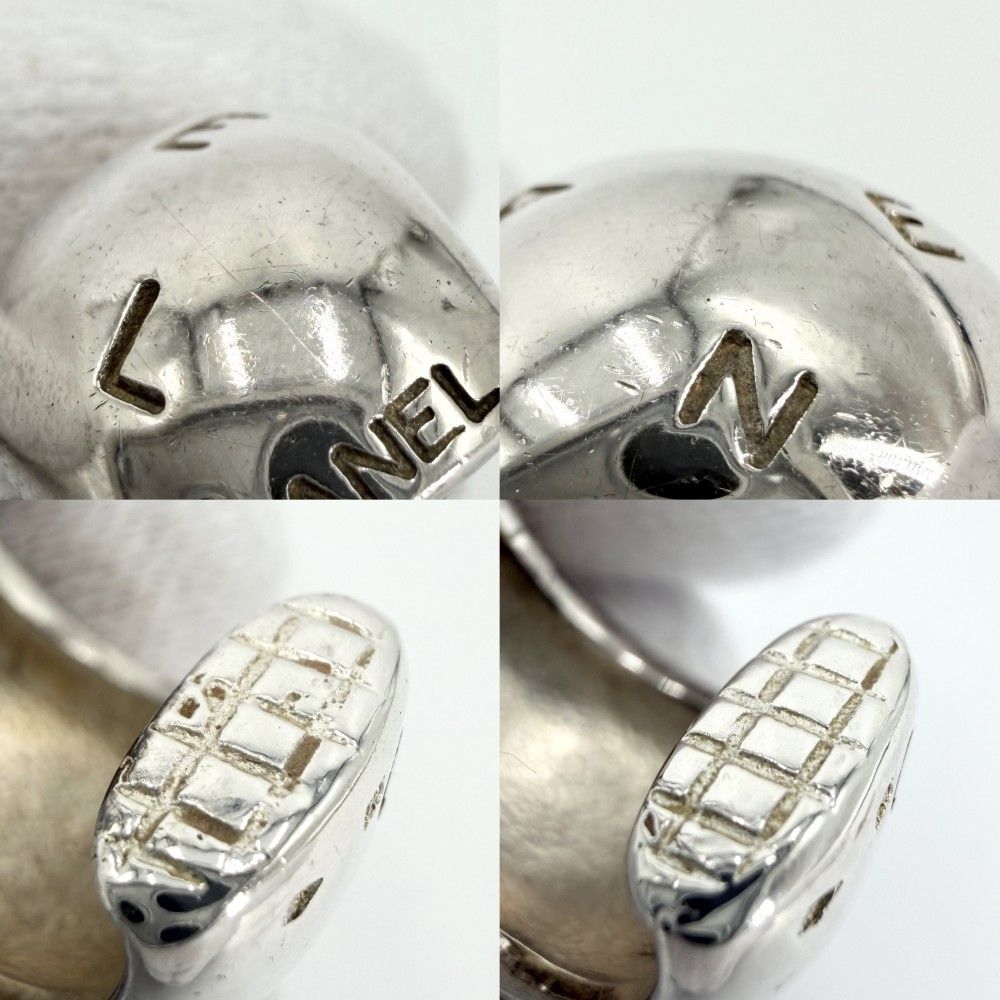 Chanel Earrings Logo Vintage — view 6