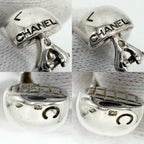 Chanel Earrings Logo Vintage — view 5