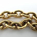 Chanel Necklace Quilted CC Logo Gold Plated — view 9
