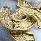 Chanel Necklace Quilted CC Logo Gold Plated — view 6