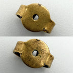 Gucci Earrings Strawberry Motif Interlocking Rhinestone Pink Gold — view 4