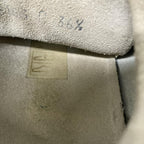 Gucci Sneakers 36.5 White Light Gray Jacket Trainer Leather — view 6