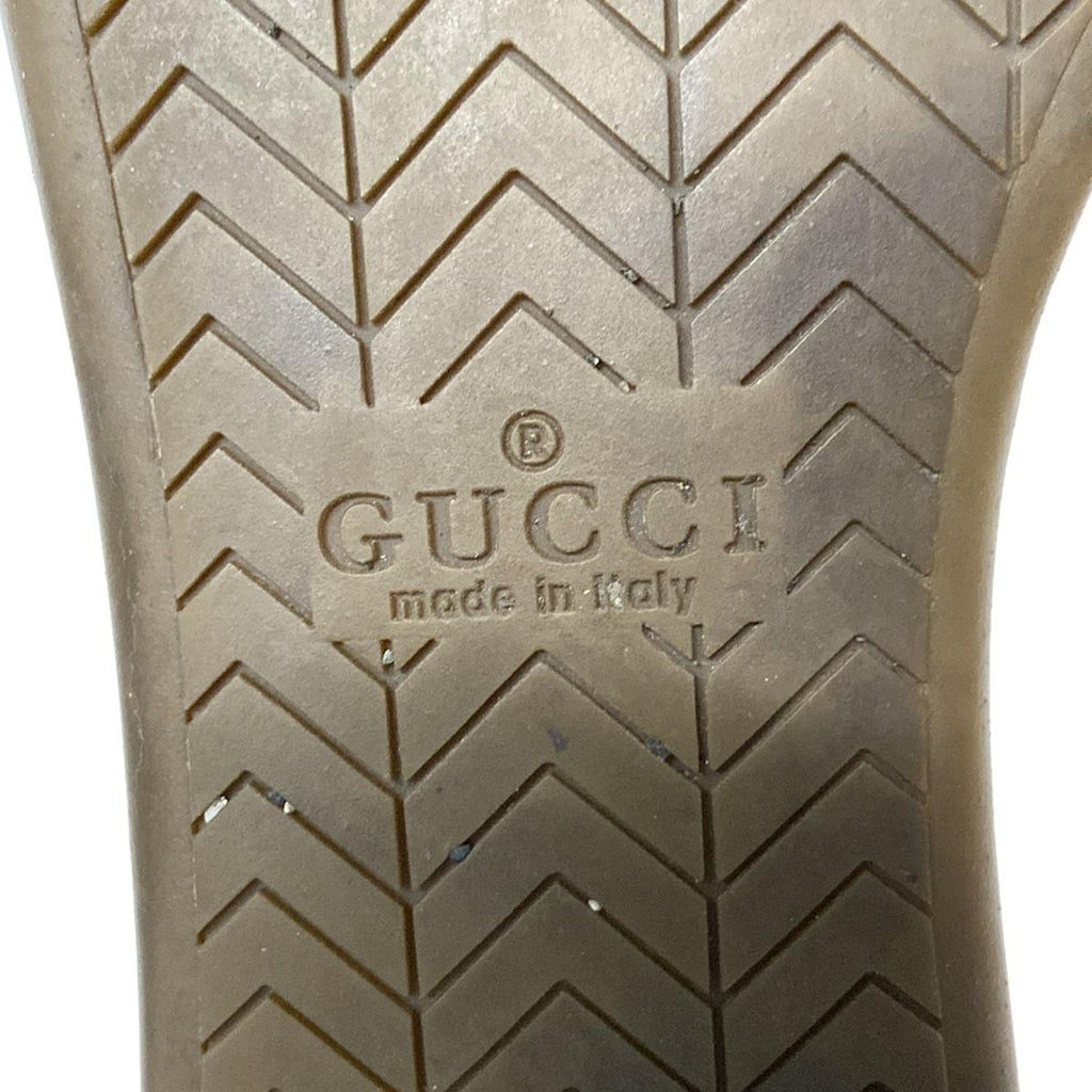 Gucci Sneakers 36.5 White Light Gray Jacket Trainer Leather — view 5