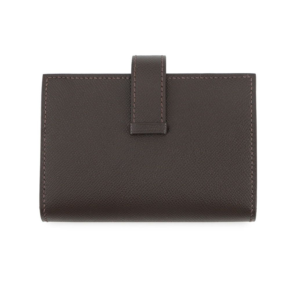 Hermes Card Case Bearn Mini Coin Purse Bible Gold Vo Madame — view 3